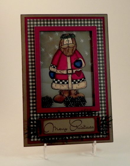 Christmas Shaker Card yyDSCN7054