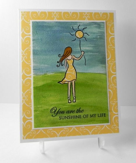 Golden Sunshine - Childhood Cancer Awareness Card.jpg