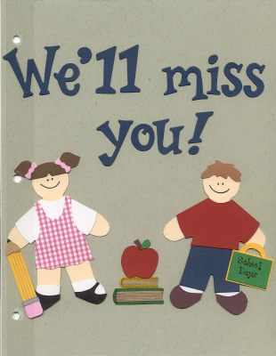 a190 We'll Miss You cartoon