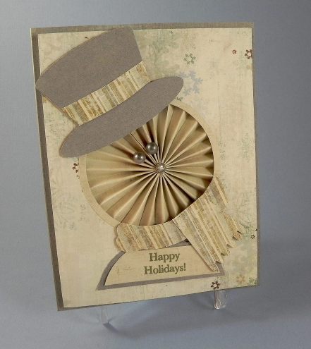 Pleated Snowman DSCN6588