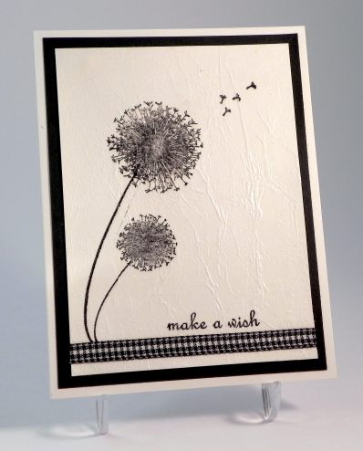 Make A Wish Tissue Paper Card wDSCN9524
