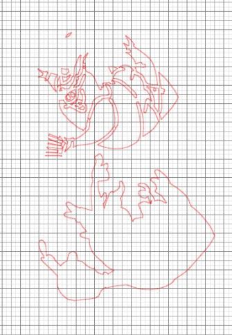 separate outer edge from offset