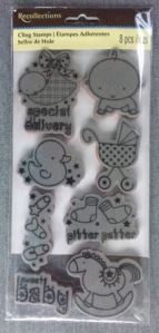 baby stamp set label front